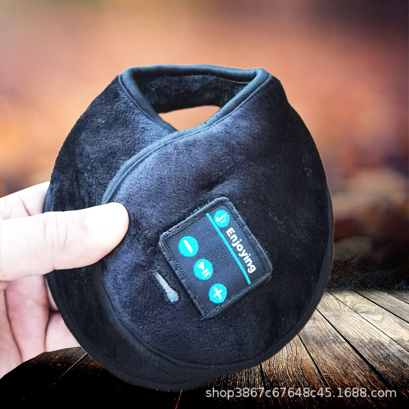 Picture of Foreign trade winter warm earmuffs Audio Bluetooth headset earmuffs hands-free velvet Bluetooth music earmuffs