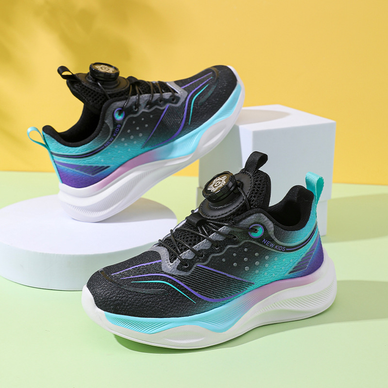 Picture of Boys' Sports Shoes, Non-Slip, 2025 Autumn, Mesh Breathable, Kidsren's Fly-Knit Running Shoes, Chitu Kidsren's Shoes, Non-Slip and Wear-Resistant