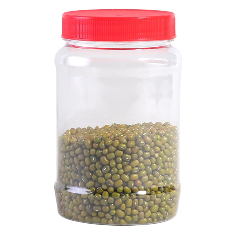 1.5kg round honey bottle 500g sesame paste bottle chili sauce bottle thickened plastic jar