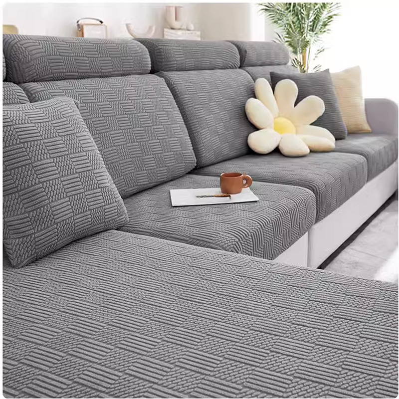 Thickened Sofa Cover, All-Inclusive Universal Cover, Four-Season Universal Elastic Sofa Cushion Cover, Elastic Anti-Cat Scratch Sofa Cover