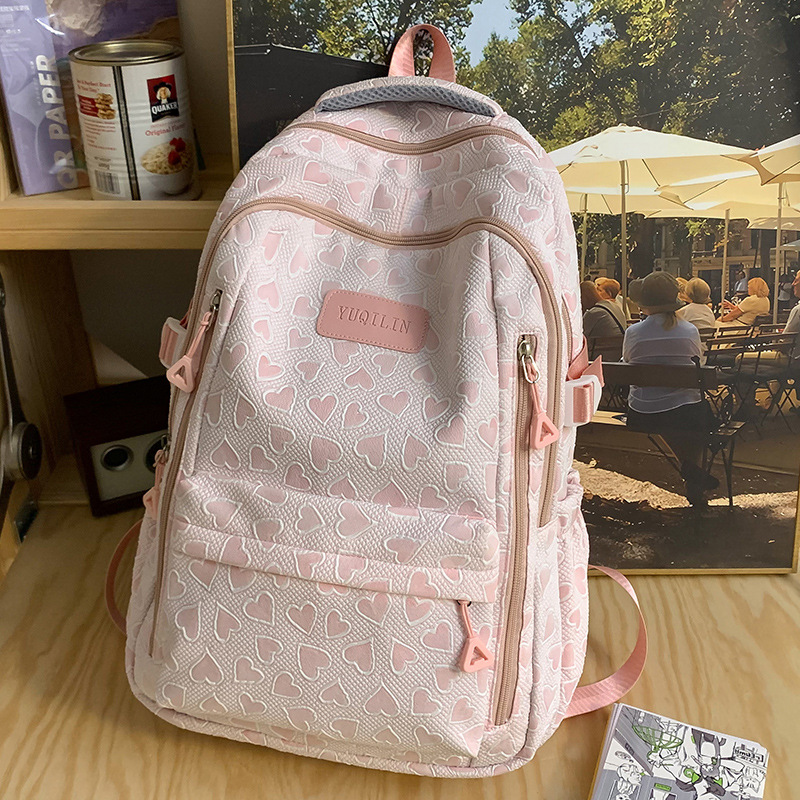 Picture of Schoolbags for Girls, Primary School Students, Loving Junior High School Students' Backpacks, Children's High School Students' High-Quality Custom Wholesale Backpacks