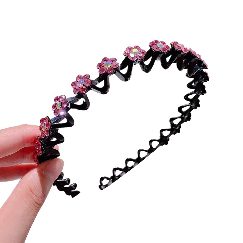 Picture of Pearl Rhinestone Headband for Women, Simple Retro Headband, Female Hairpin, Korean Internet Celebrity Elegant, Fairy Forest Style Super Fairy Headwear