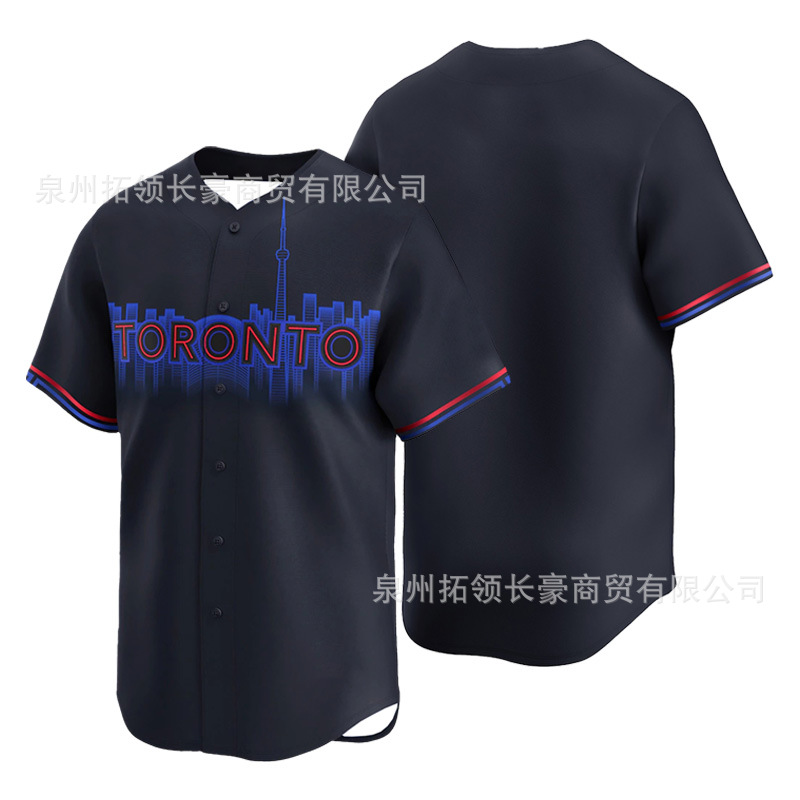 2025 Toronto Blue Jays Toronto Blue Jays Blank Jersey City Version Baseball Uniform Men's Clothing