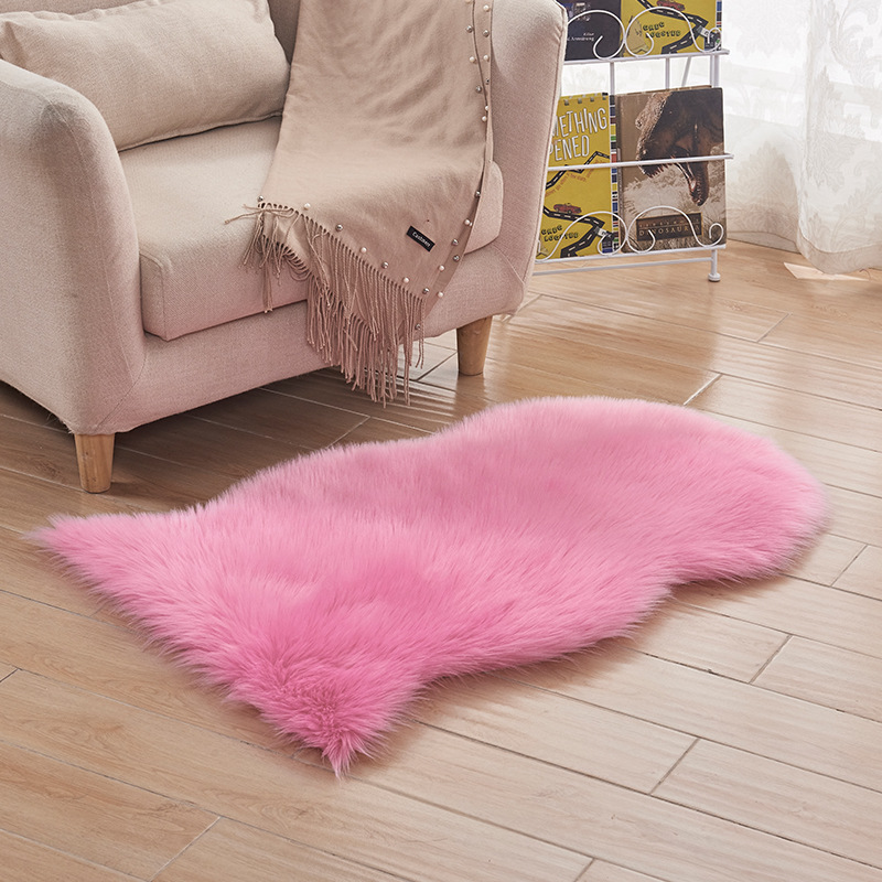 Picture of Modern Simple Machine Washable Living Room Entrance Carpet Balcony Study Bedroom Bedside Mat Machine Washable Solid Color Foot Mat