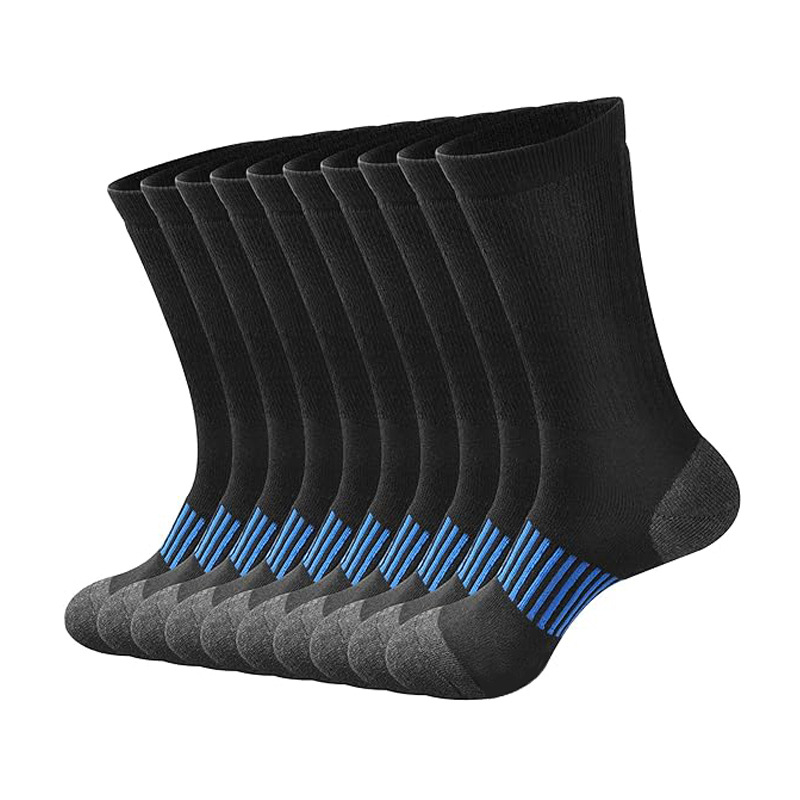 Picture of Zhuji Socks Large Size Elastic Mid-Tube Cotton Socks White Basketball Sports Socks Autumn and Winter Men's Long Socks Wholesale