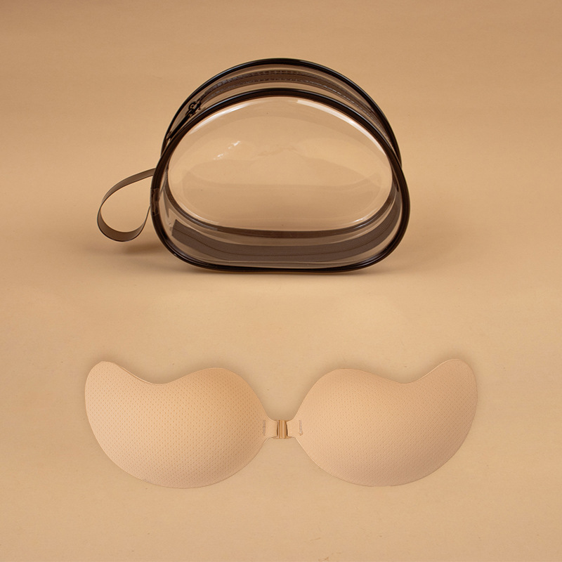 Picture of Mango Cup chest stickers invisible push up small chest thickened wedding dress silicone thick breathable anti-bump breast stickers