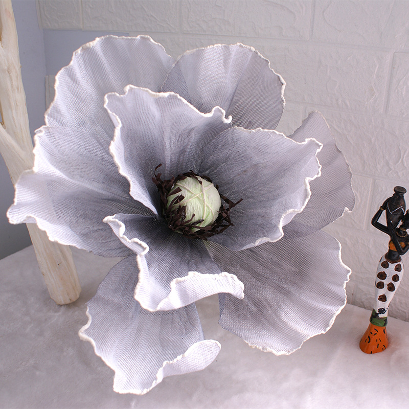 Picture of Large Artificial Poppy Flower Wall Decoration for Wedding Aisle, Window Display, and Festive Atmosphere