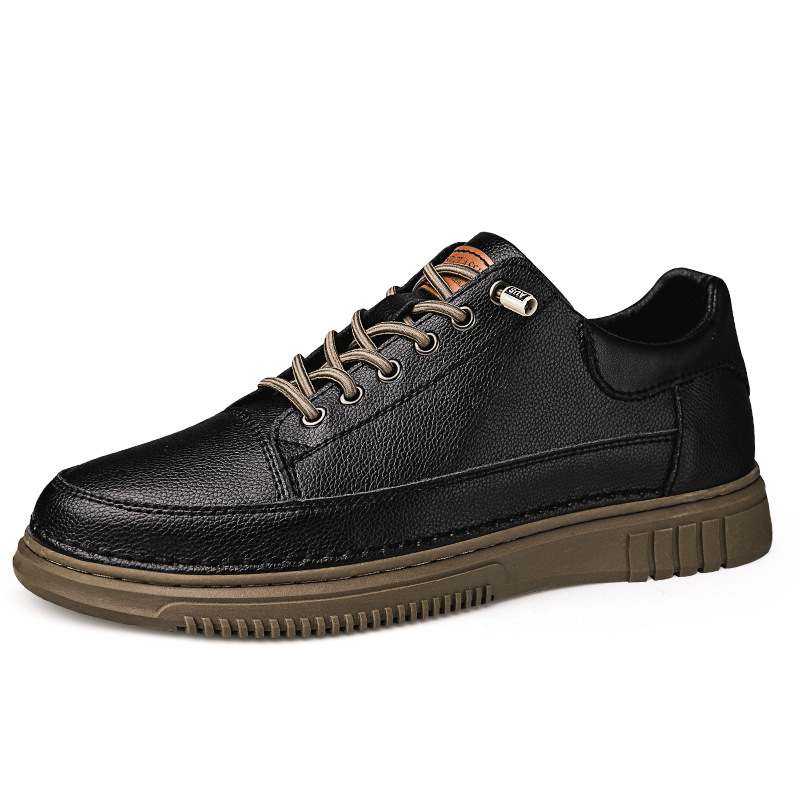 3303 men's shoes women's shoes board shoes flat sports casual shoes spring low-top white shoes cowhide surface couple plus size trendy shoes