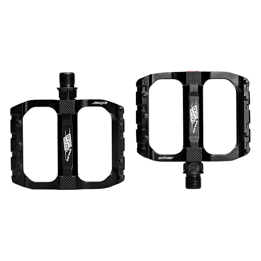 Cross-border bicycle pedal aluminum alloy DU bearing pedal aluminum alloy mountain bike Peilin riding pedal