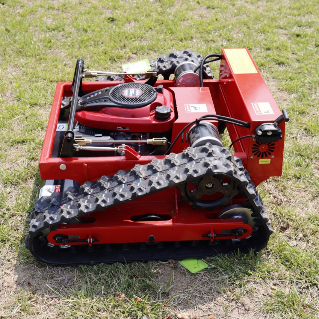 Exported to UK Remote Control Crawler Multi-type Intelligent Weeding Machine Agricultural Orchard Grassland Mower
