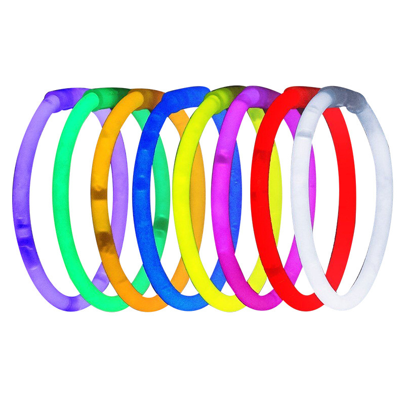 Picture of Disposable Fluorescent Sticks Batch Concert Luminous Bracelets Fluorescent Stick Toys 100 Fluorescent Sticks with Labeling