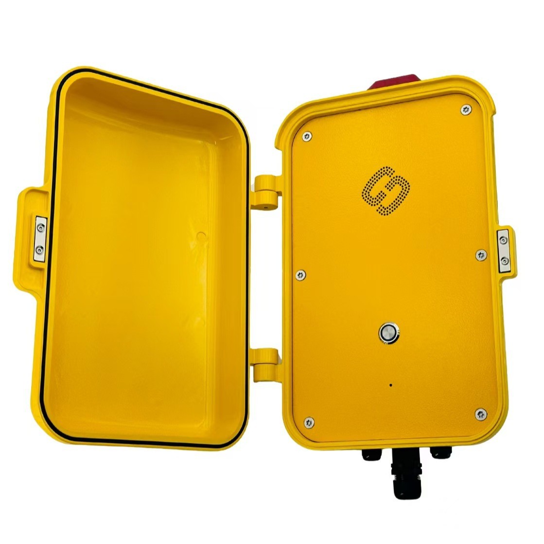 Outdoor Sound and Light Phone One-Touch Sip Intercom Broadcast Phone System External Speaker Hands-Free Intercom