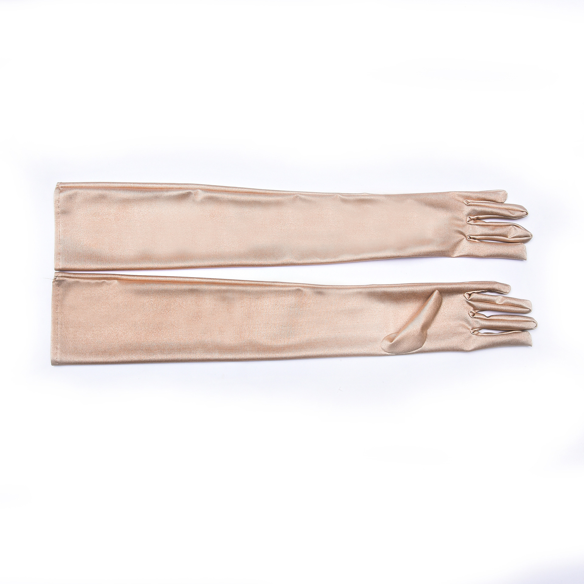 Picture of Customized Summer Women's Thin Cycling Elastic Extra Long Sun Protection Gloves Square Dance White Gloves Halloween Performance Gloves