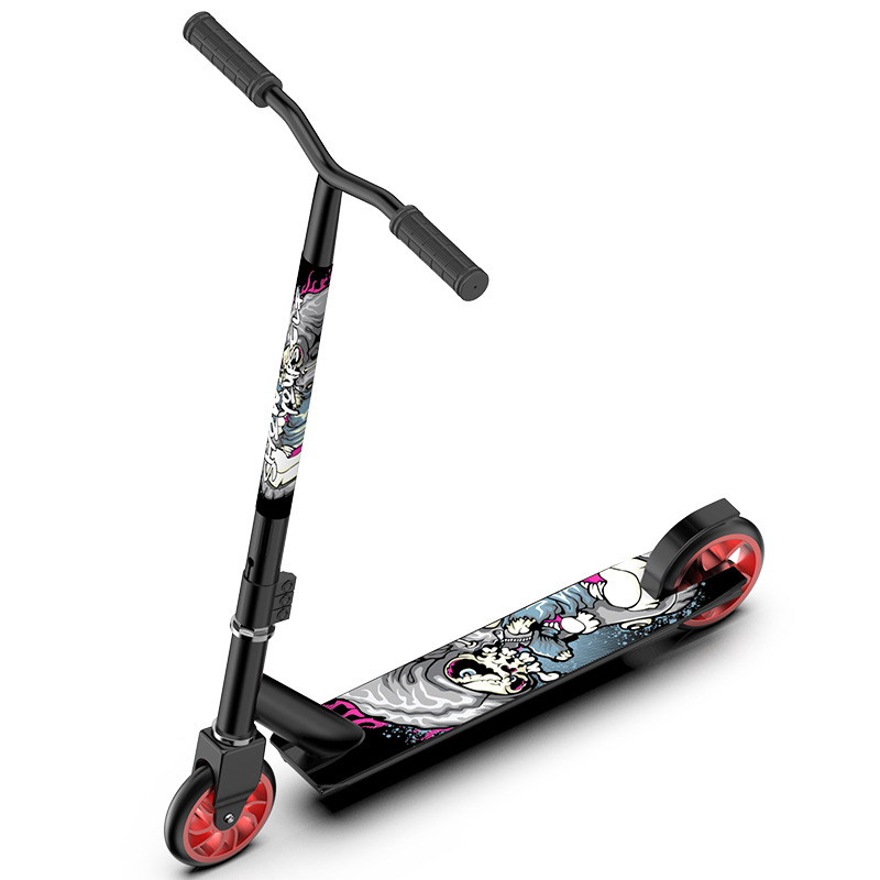 Picture of Manufacturers directly supply cross-border extreme competitive scooters for walking, two-wheeled pedal skateboards, cool stunt cars, extreme cars