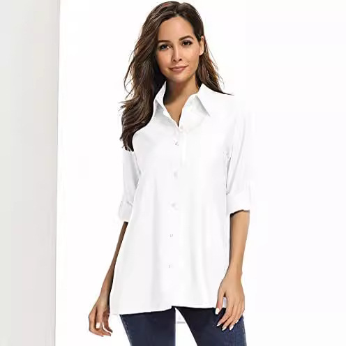 Picture of Women's Long-Sleeved Sun Protection Shirt Quick-Drying Outdoor Fishing Hiking Shirt