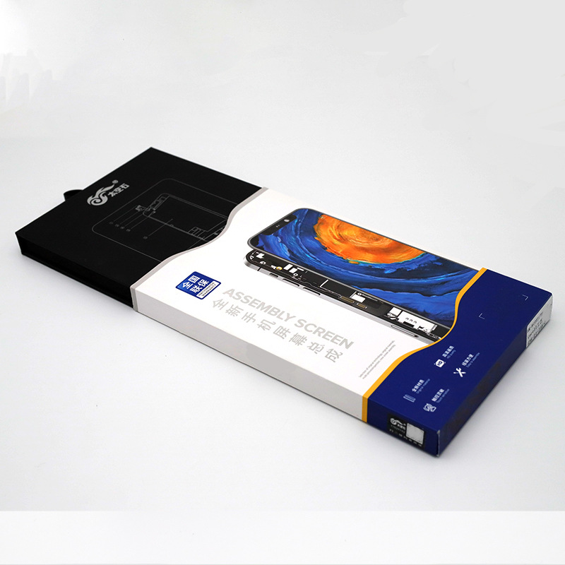 Picture of Customized screen assembly packaging box Kunwang printing mobile phone screen carton EVA drawer type Sales Packaging