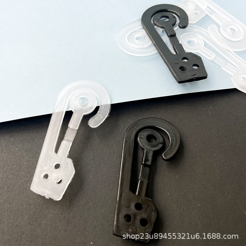 Hanging tag hook plastic buckle hook packaging bag hook snap hook environmental protection material button hook bag hook