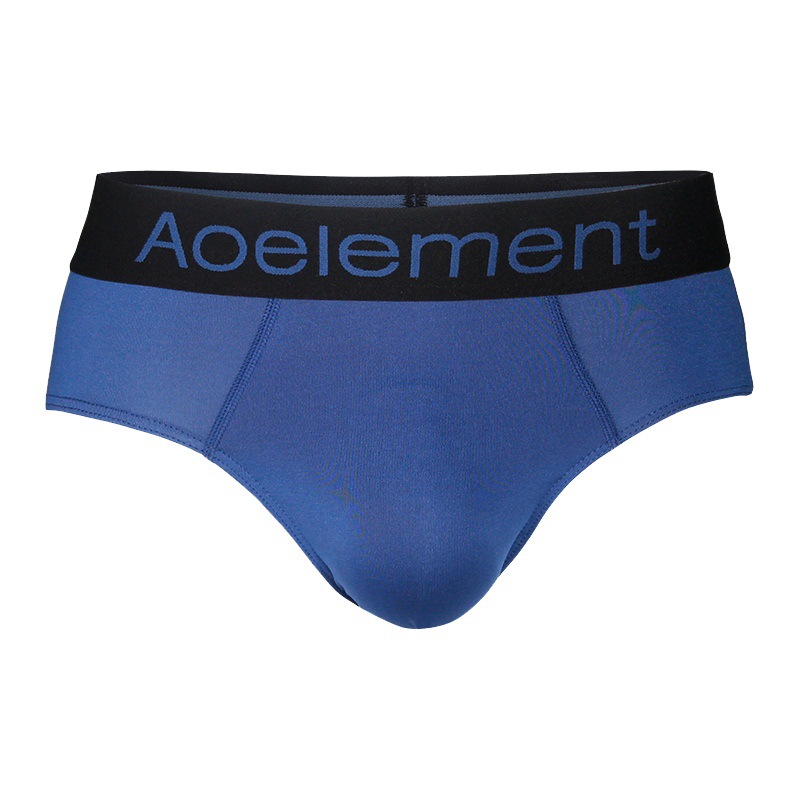 Picture of Men's Underwear Briefs Ice Silk Breathable Sexy Thin Comfortable U-Convex Underpants Youth Mid-Waist Briefs