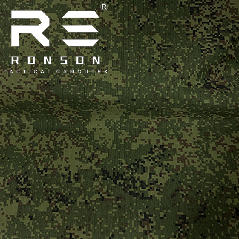 Emr Digital Flora Camo Russian Little Green Man Jungle Digital Camouflage Cloth Polyester Cotton Plaid Cloth
