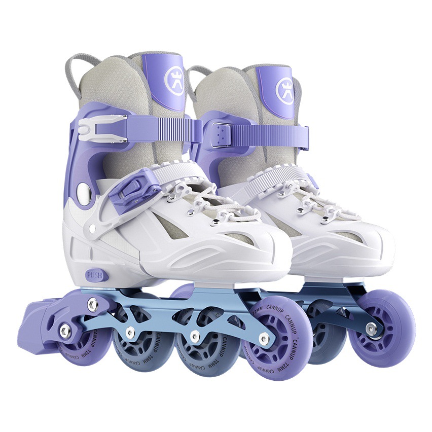 Sway roller skates children girls professional brand boys beginners suit straight row flat skating T12A