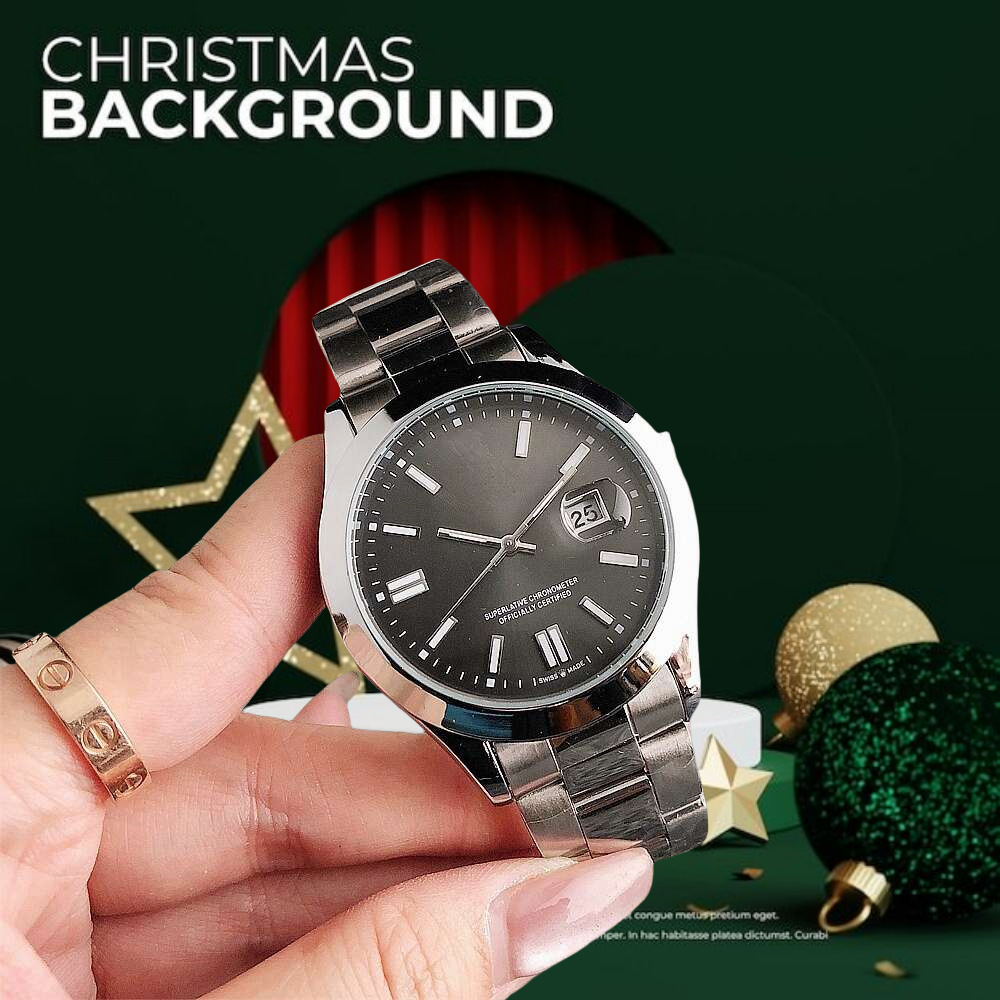 Picture of Foreign trade hot women's log type business watch casual fashion student single calendar watch quartz watch generation