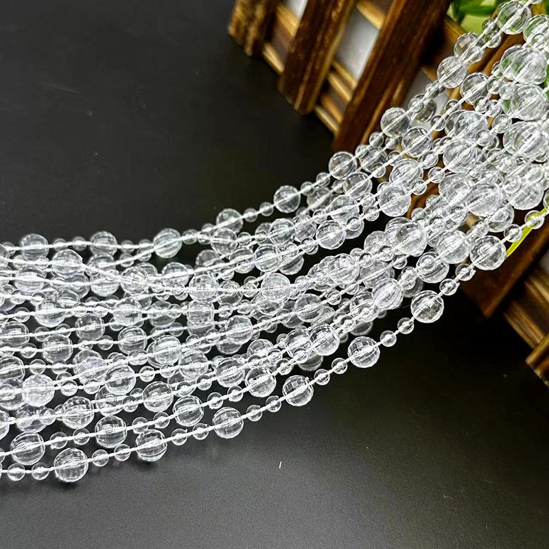 Picture of Acrylic bead curtain line curtain wedding road lead crystal string wedding scene stage ceiling decoration diy door curtain partition