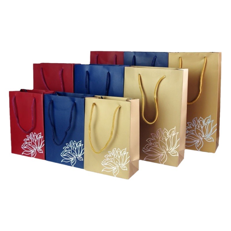 Wenwan jewelry jade jewelry handbag packing box storage jewelry bag gift bag jewelry hot Lotus bag