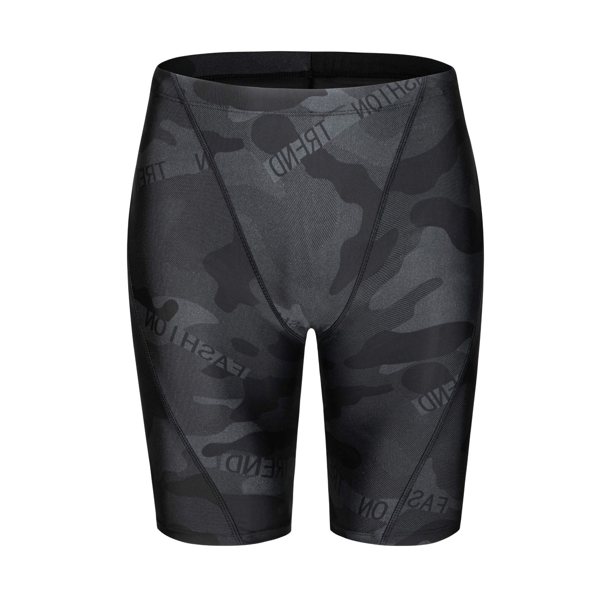 Picture of New quick-drying swimming trunks camouflage letter long shorts comfortable breathable durable swimming trunks swimming cap men's pants wholesale