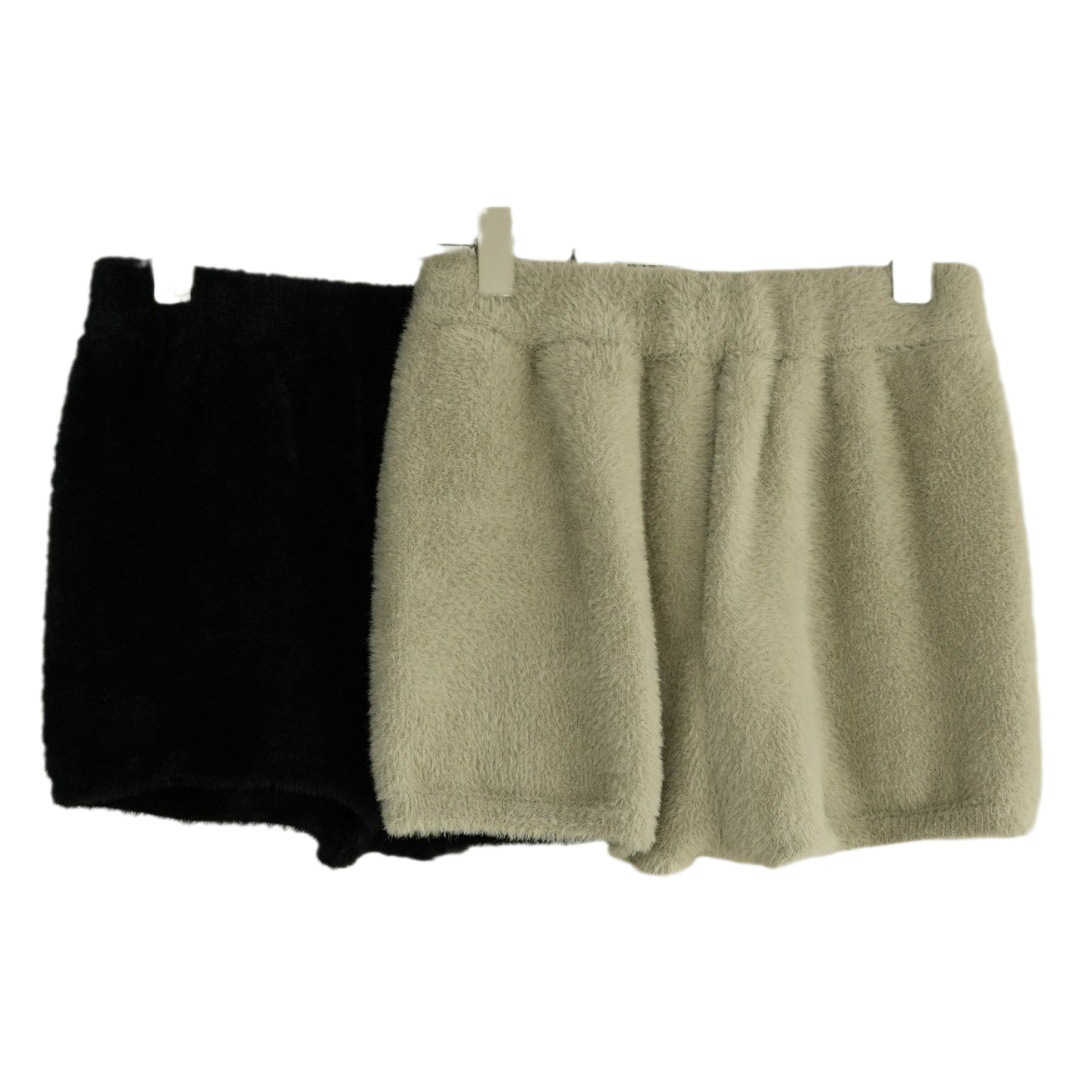 Picture of Lufu early spring new Japanese style home faux mink fur sexy spicy pants soft delicate skin-friendly comfortable casual shorts for women