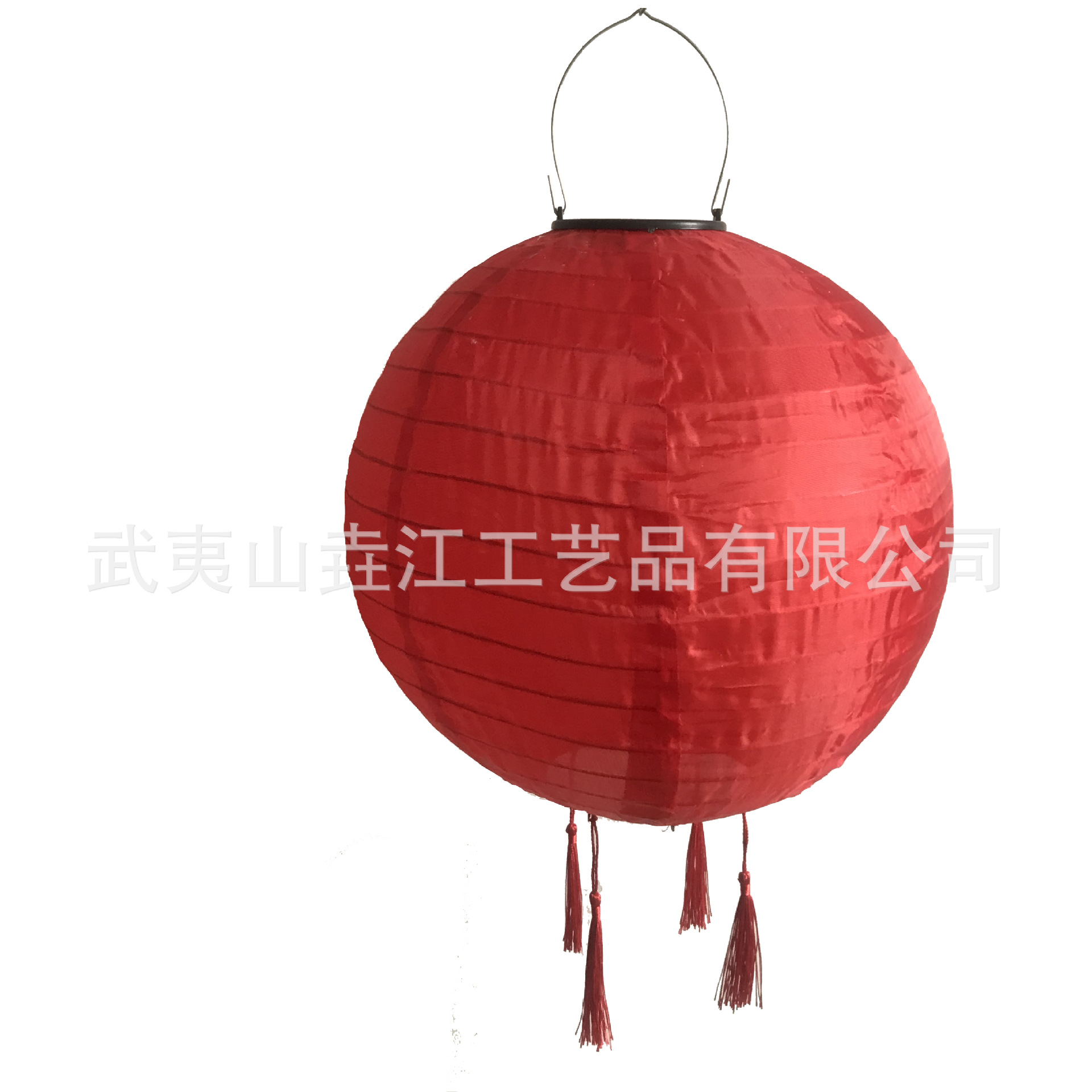 Cross-Border Solar Cloth Lantern Tassel Style 8 Inches 20cm 10 Inches 25cm 12 Inches 30cm Solar Silk Lantern