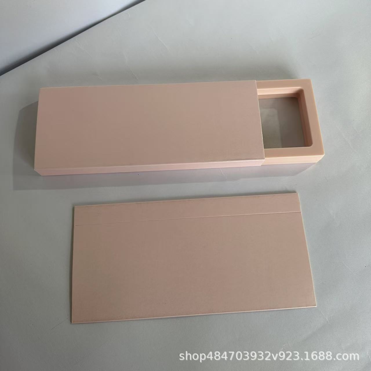 Jewelry Pe Film Box Badge Ring Necklace Bracelet Hairpin Jewelry Box Wearable Nail Storage Packaging Box Jewelry