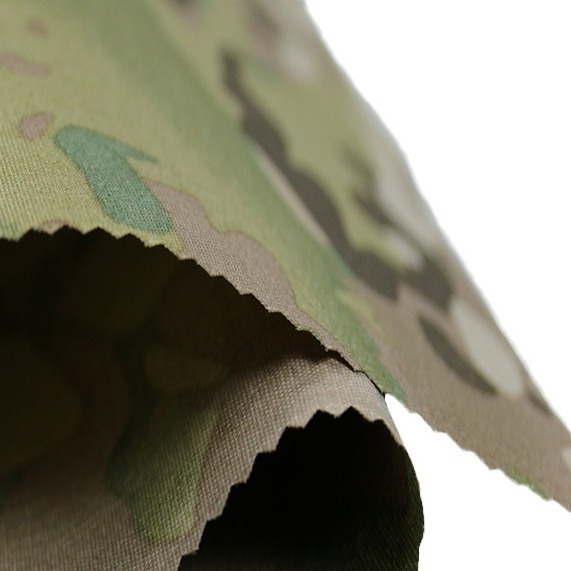 Picture of Rongsheng 500D Polyester Lacquable CORDURA Waterproof PU Bag Outdoor Fabric MULTICAM Camouflage Printing