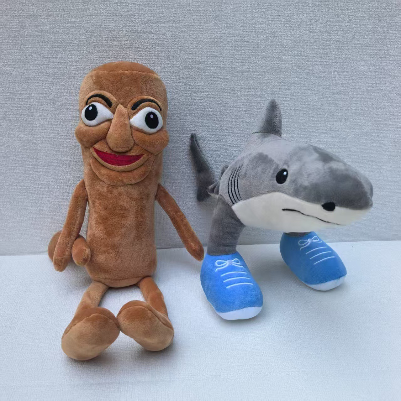 Cross-Border Hot Selling Temtungsahur Shark American Classic of Mountains and Seas Spoof Plush Toy Doll in Stock