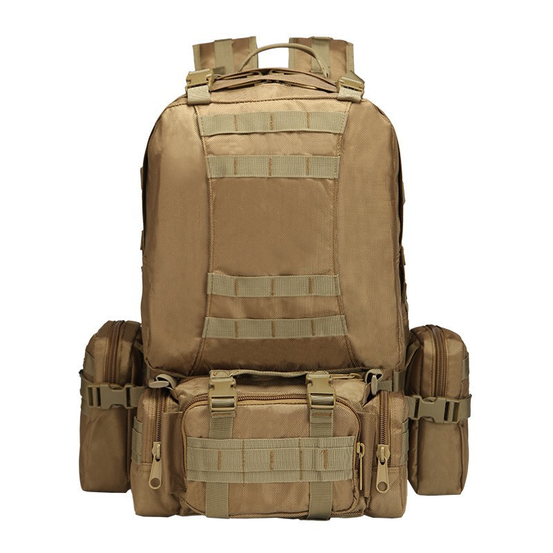 Outdoor Sports Mountaineering Backpack Travel Large Capacity Multifunctional Camping Combination Backpack 45L