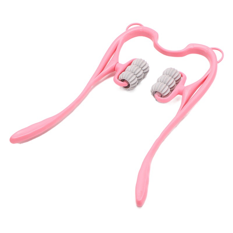 Cervical Spine Massager Kneading Household Manual Neck Clip Neck Shoulder Neck Discomfort Roller Massager Office Neck Clip