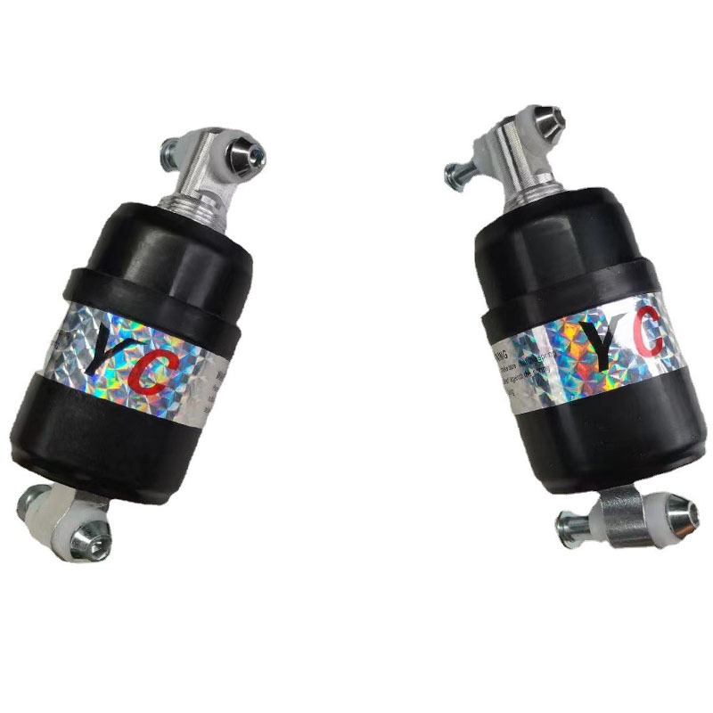 Mountain bike rear plastic dust shock absorber folding electric car rear shock absorber shock absorber bicycle spring shock absorber