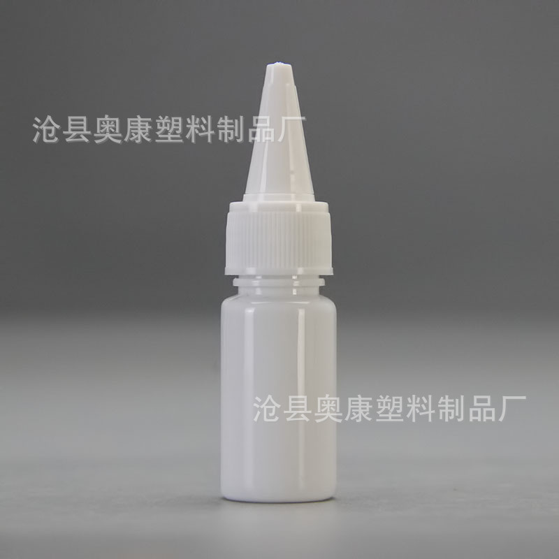 Picture of Spot thickened 10ml 20ml 30ml pointed nose bottle sand painting bottle PET plastic bottle ink bottle