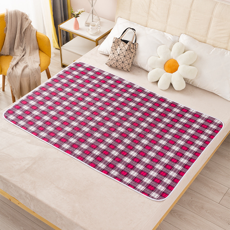 Picture of Aunt pad leak-proof waterproof non-slip washable female student dormitory menstrual period mattress side leakage-proof aunt period small mattress