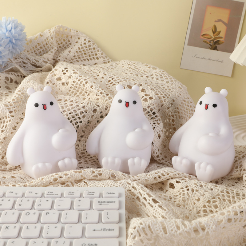 Cartoon Creative Explosions Soft Light Eye Protection Nightlight Cute Atmosphere Light Vinyl Children's Bedroom Night Light