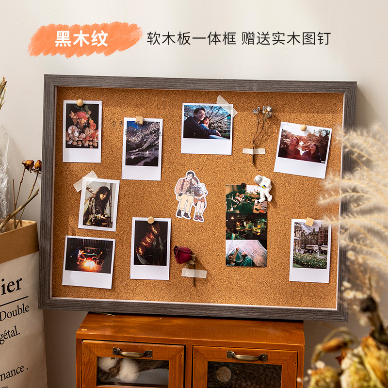 Picture of Photo printing and photo frame couple diy handmade puzzle cork board commemorative frame Polaroid picture frame for girlfriend 16
