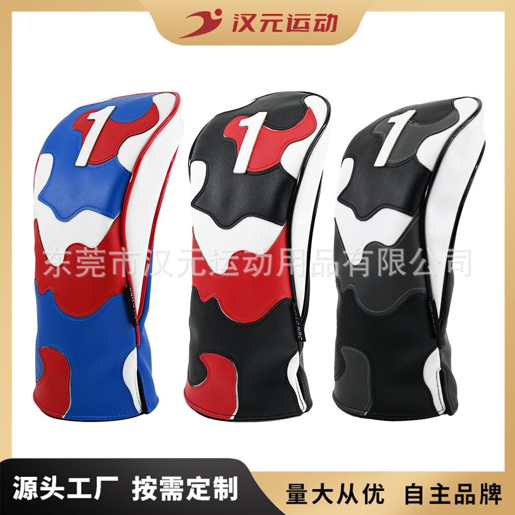 Picture of Factory Hot Cross-border Camouflage Golf Cart Cover Wooden Cart Cover Protective Cover PU Sports Equipment