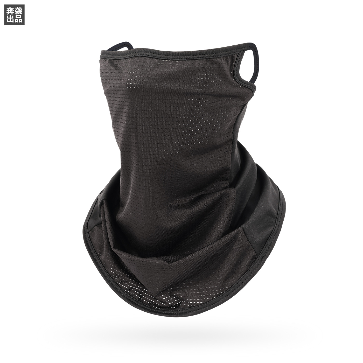 New Ice Silk Mesh Ear-Hanging Mask Summer Breathable Sun Protection Neck Scarf for Men and Women Outdoor Cycling and Driving Face Towel Neck Cover