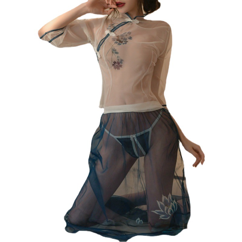 Night soup plus size sexy lingerie nurse uniform pure desire Secretary women's clothing jk passion Hanfu sexy ancient style cheongsam women