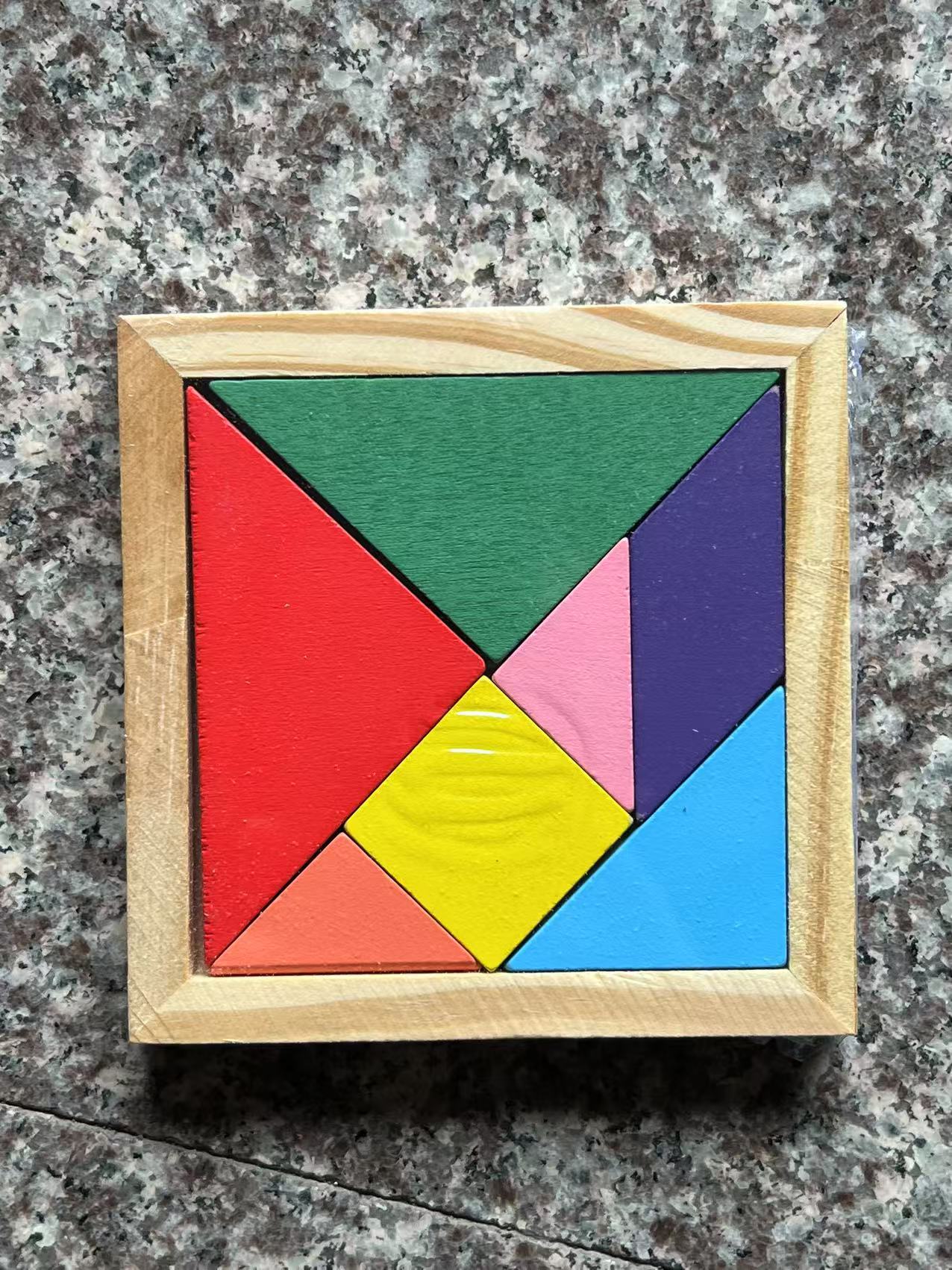 Picture of Magnetic jigsaw puzzle for children Primary School students first grade colorful puzzle wooden toys kindergarten early education puzzle
