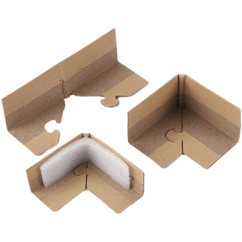 Factory L-type paper corner protector furniture door frame window anti-collision protection strip Yang corner ceramic tile carton right angle packing edge protector