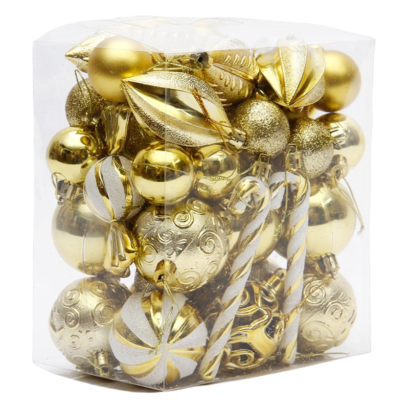 Dragon Tiger Christmas Ball Decoration Golden suit Christmas Tree Party Decorations Christmas Party Painted Pendant
