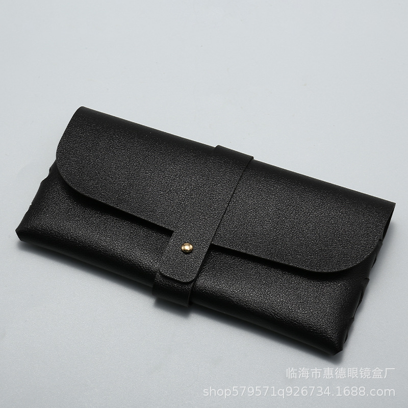 Picture of Factory Batch Glasses Case in stock New Single Nail Leather Sunglasses Bag Hand-woven Sunglasses Box Printable LOGO