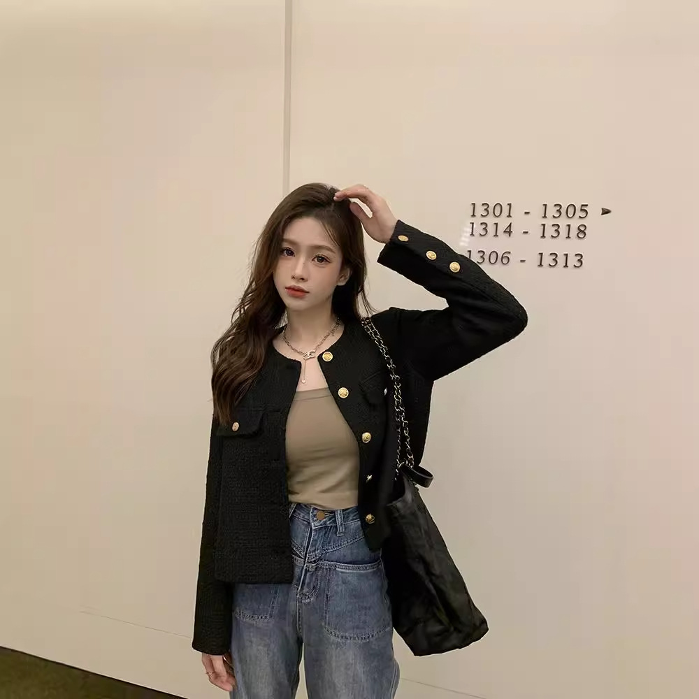 Picture of Cross-border Thickened Short Chanel Style Coat Women's New French High-end Sense Frying Street Elegant All-match Top Trendy