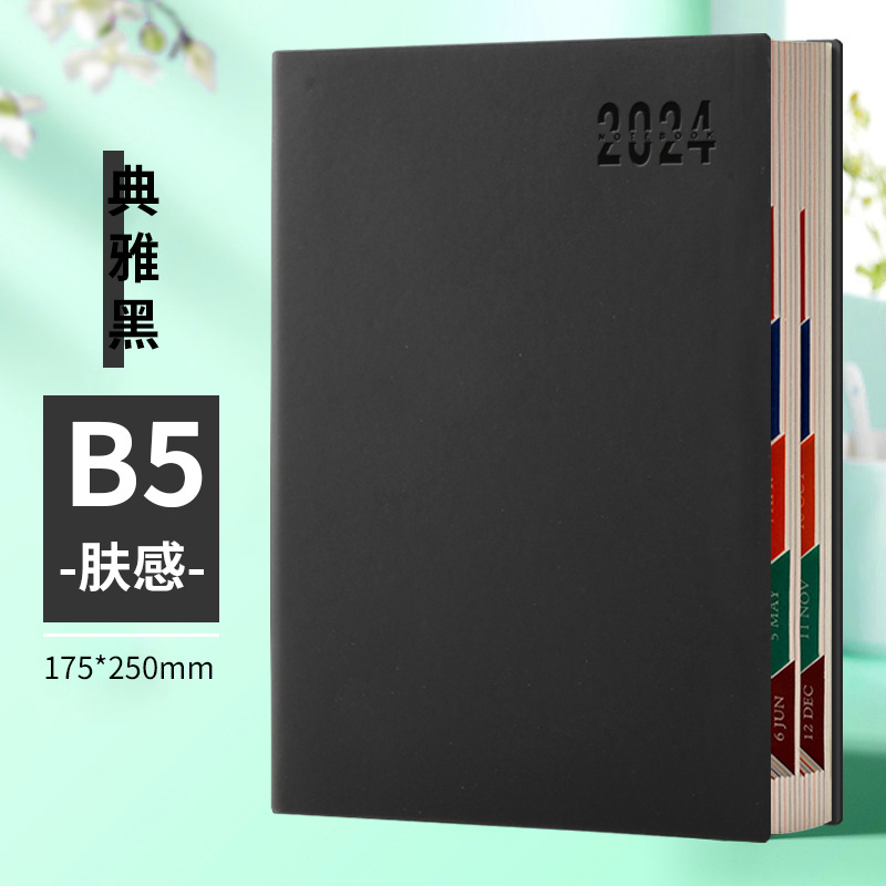 Picture of 2025 Schedule, 365-Day Daily Planner, One Page Per Day, Diary, Notepad, Time Management Notes