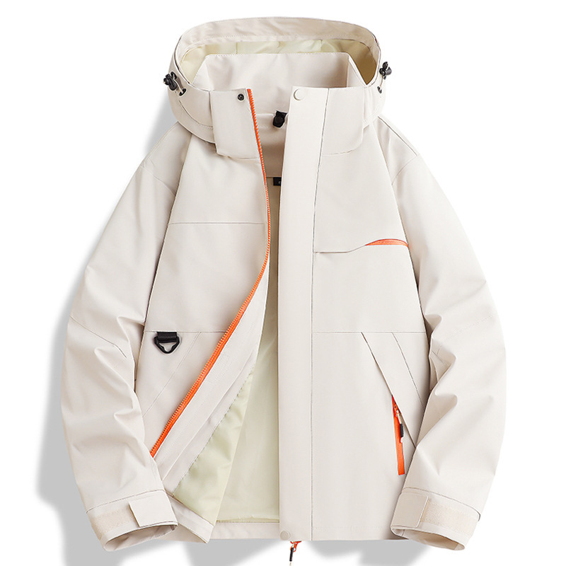 Picture of Woodpecker jacket women's 2025 new autumn and winter outdoor windproof and waterproof three-in-one couple hiking and hiking jacket